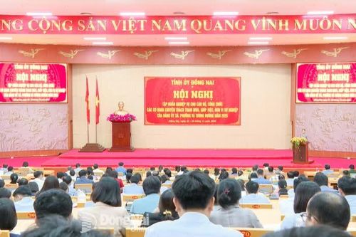 350 học viên tham gia tập huấn lĩnh vực tổ chức xây dựng Đảng