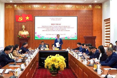 Hội thảo tham gia ý kiến vào dự thảo Nghị quyết, Đề án của Ban Chấp hành Đảng bộ tỉnh về phát triển khoa học công nghệ và chuyển đổi số