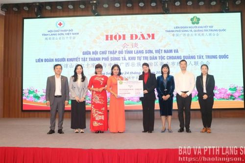 Hội đàm trao đổi kinh nghiệm công tác chăm lo người khuyết tật