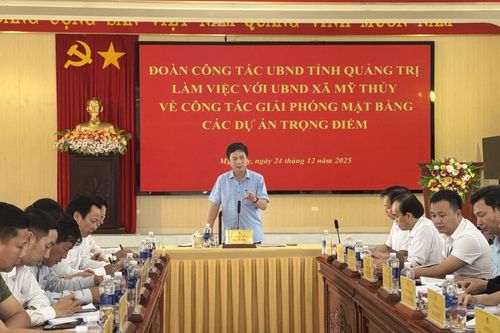 Tăng cường công tác phối hợp, thực hiện tốt công tác giải phóng mặt bằng tại xã Mỹ Thủy