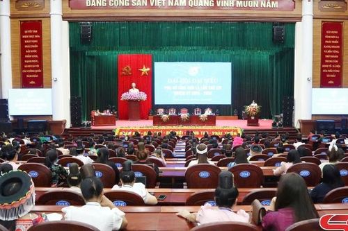 Phiên thứ nhất Đại hội đại biểu Phụ nữ tỉnh Sơn La lần thứ XIV, nhiệm kỳ 2025-2030