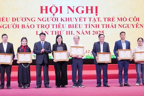 Biểu dương người khuyết tật, trẻ mồ côi và người bảo trợ tiêu biểu