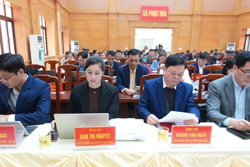 HĐND xã Sơn Lộ và Phục Hòa tổ chức Kỳ họp thứ 4, nhiệm kỳ 2021 - 2026