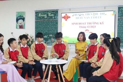 100% cơ sở giáo dục phổ thông có tổ tư vấn học đường