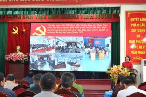 Đan Phượng: Thu nhập bình quân đầu người đạt 90,3 triệu đồng, sẵn sàng bứt phá trong năm 2026