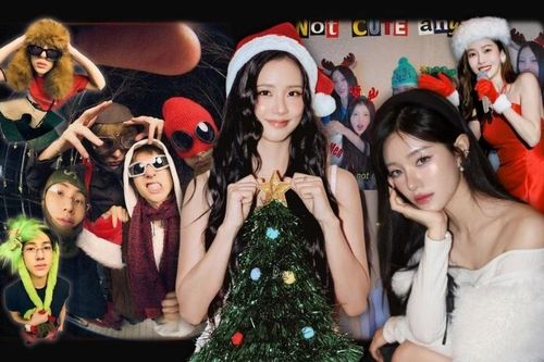 Giáng sinh của sao Hàn: CORTIS siêu quậy, Jisoo ngọt ngào, Lisa sang Pháp hẹn hò?