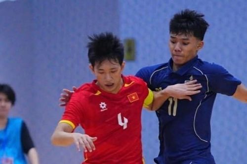 Việt Nam thua ngược Thái Lan ở giải futsal U19