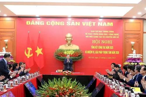 Tổng Bí thư Tô Lâm chủ trì Hội nghị Ban Chỉ đạo Trung ương về phát triển khoa học, công nghệ, đổi mới sáng tạo