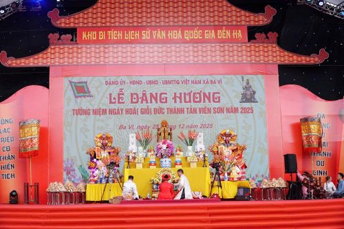 Tri ân Đức Thánh Tản Viên Sơn – gìn giữ giá trị văn hóa tâm linh Ba Vì