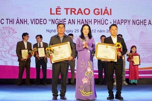 Trao giải Cuộc thi 'Nghệ An hạnh phúc - Happy Nghệ An 2025'