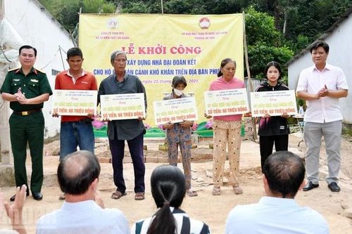 An Giang: Xây dựng 10 căn nhà cho người dân khó khăn địa bàn biên giới