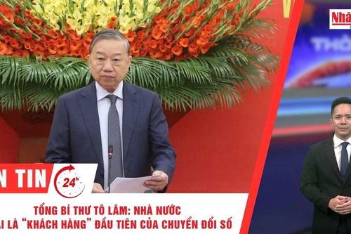 Thời sự 24h ngày 25/12/2025: Tổng Bí thư Tô Lâm: Nhà nước phải là 'khách hàng' đầu tiên của chuyển đổi số và đổi mới sáng tạo