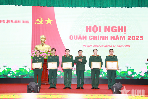 Bộ tư lệnh Pháo binh - Tên lửa: Thực hiện tốt chức năng tham mưu về công tác pháo binh, tên lửa toàn quân
