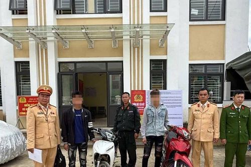 Hai thanh niên ở Sơn La tự quay video vi phạm giao thông đăng lên mạng