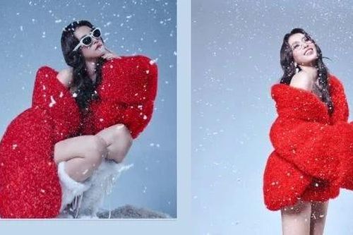 Tiểu Vy, Đỗ Thị Hà cùng loạt sao Việt lên đồ xinh đẹp mừng ngày Giáng sinh