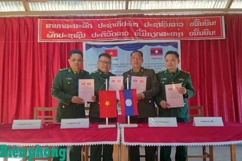 Hội nghị giao ban công tác quản lý, bảo vệ biên giới Việt Nam - Lào