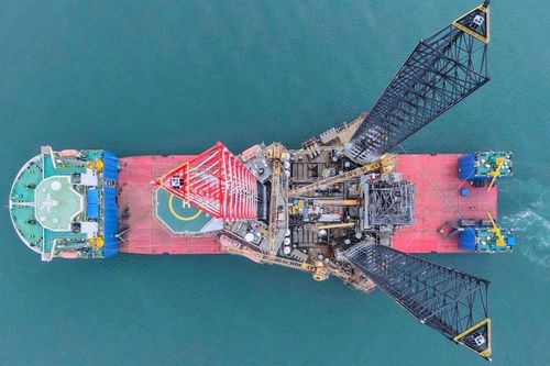 Giàn khoan PV DRILLING IX về đến Vũng Tàu sau khi vượt hơn 12.800 hải lý
