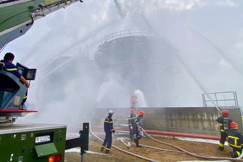 NMNĐ Sông Hậu 1 tổ chức diễn tập PCCC, nâng cao khả năng ứng phó sự cố
