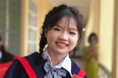 Nữ sinh nhỏ nhắn giành Huy chương Vàng ở tuổi 14, ước mơ trở thành cô giáo