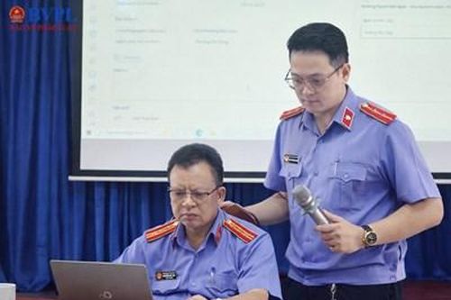 VKSND Khu vực 5 TP Hồ Chí Minh tập huấn sử dụng Nền tảng quản lý án hình sự