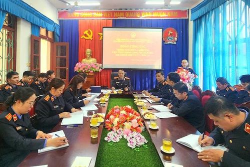Viện trưởng VKSND tỉnh Sơn La kiểm tra công tác tại VKSND khu vực 2