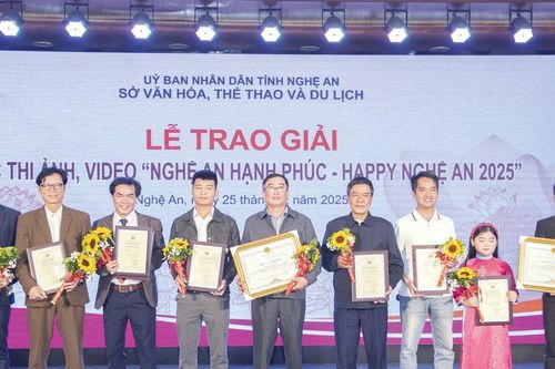 Trao giải Cuộc thi 'Nghệ An hạnh phúc - Happy Nghệ An 2025'