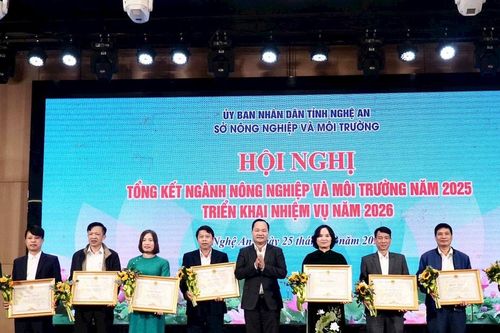 Ngành Nông nghiệp và Môi trường Nghệ An góp phần đảm bảo an sinh, phát triển kinh tế - xã hội của tỉnh