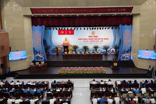 Khai mạc Đại hội Công đoàn TP Hồ Chí Minh lần thứ I
