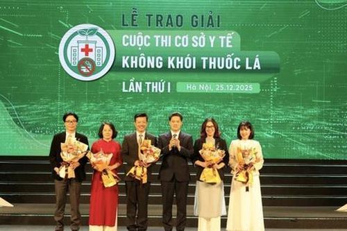 Không khói thuốc lá trở thành tiêu chí thi đua trong bệnh viện