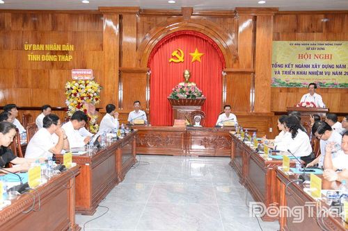 Ngành Xây dựng cần tiếp tục phát huy vai trò đoàn kết, trách nhiệm, thực hiện tốt nhiệm vụ