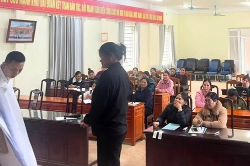 Tập huấn kỹ năng tạo dựng chuỗi giá trị sản phẩm cho phụ nữ xã Khánh Hòa
