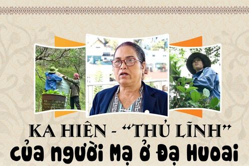 Ka Hiên - 'thủ lĩnh' của người Mạ ở Đạ Huoai