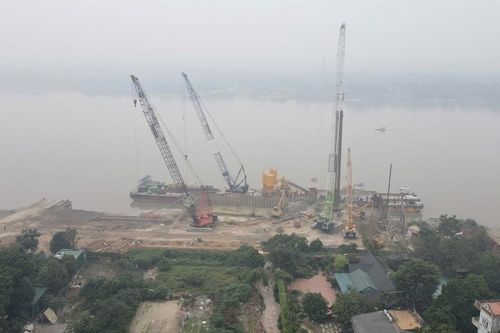 Dự án cầu Tứ Liên 20.000 tỷ đồng đối mặt áp lực tiến độ