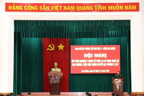 Rút kinh nghiệm sau 6 tháng tổ chức lại cơ quan quân sự
