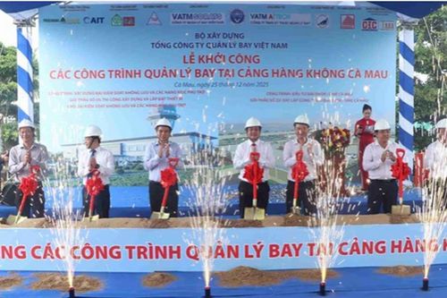 Khởi công hai hạng mục then chốt nâng cấp sân bay Cà Mau