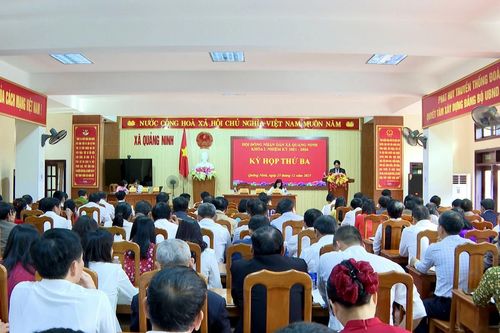 HĐND xã Quảng Ninh tổ chức kỳ họp thường lệ cuối năm