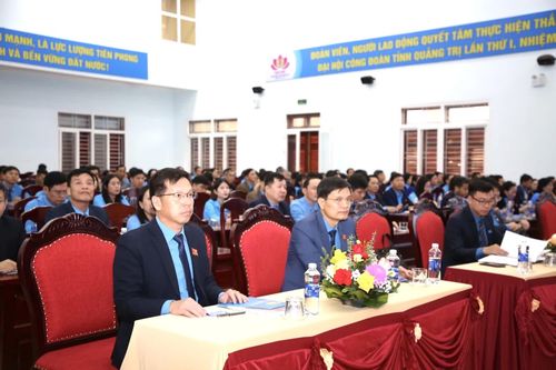Phiên thứ nhất Đại hội Công đoàn tỉnh Quảng Trị nhiệm kỳ 2025 - 2030
