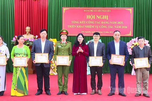 Phát huy tinh thần đoàn kết, quyết tâm xây dựng Đảng bộ xã Yên Nguyên trong sạch, vững mạnh