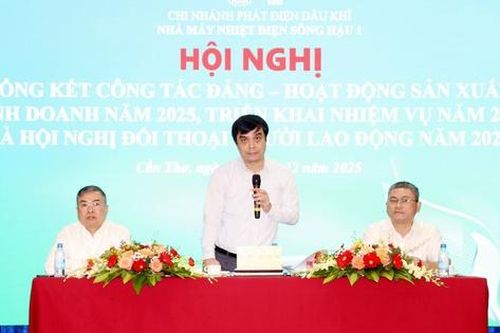Nhà máy Nhiệt điện Sông Hậu 1 vượt kế hoạch sản lượng điện năm 2025