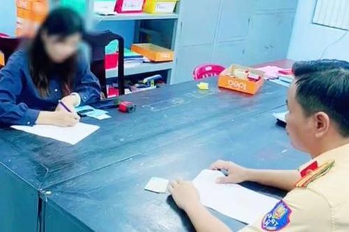 Từ clip không bật xi nhan ô tô khi chuyển hướng, nữ tài xế bị CSGT Đồng Nai xử phạt
