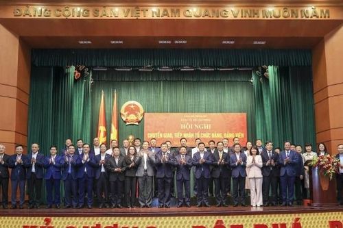 Bàn giao 22 Đảng bộ tập đoàn, tổng công ty, ngân hàng về Đảng bộ Bộ Tài chính