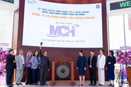Hơn 1 tỷ cổ phiếu của Masan Consumer chính thức giao dịch trên HOSE
