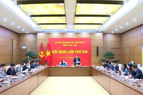 Hội nghị lần thứ Hai, Ban Chấp hành Đảng bộ Văn phòng Quốc hội nhiệm kỳ 2025 - 2030