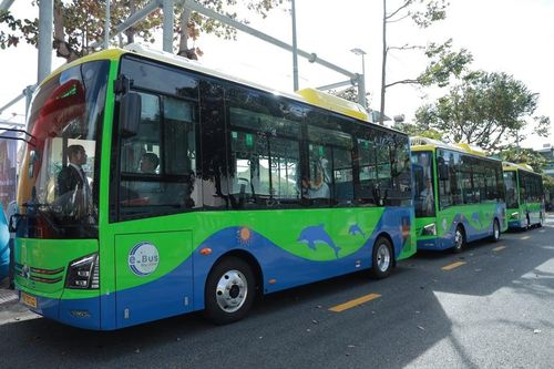 Khai trương tuyến xe buýt điện đầu tiên tại đặc khu Côn Đảo