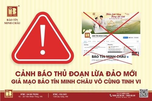 Mạo danh thương hiệu vàng lớn, fanpage giả 'giăng bẫy' người tiêu dùng