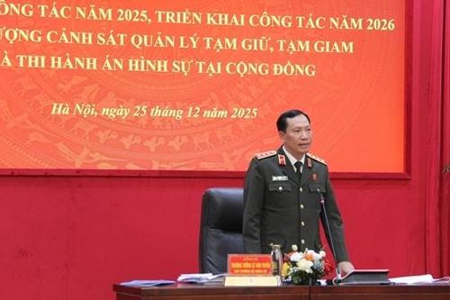 Thực hiện tốt công tác nghiệp vụ cơ bản trong tạm giữ, tạm giam