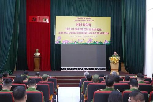 Giữ vững an ninh chính trị trên địa bàn phường Nghĩa Đô