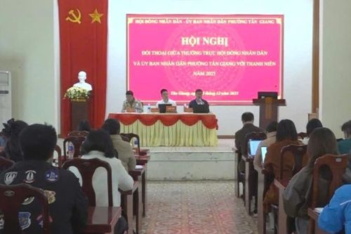 Phường Tân Giang đối thoại trực tiếp với thanh niên năm 2025