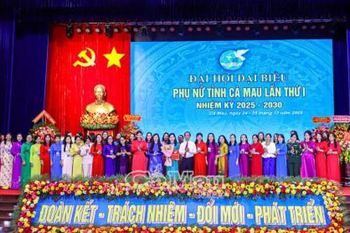 Đồng chí Lê Thị Ngọc Linh được chỉ định giữ chức Chủ tịch Hội Liên hiệp Phụ nữ tỉnh Cà Mau nhiệm kỳ 2025-2030
