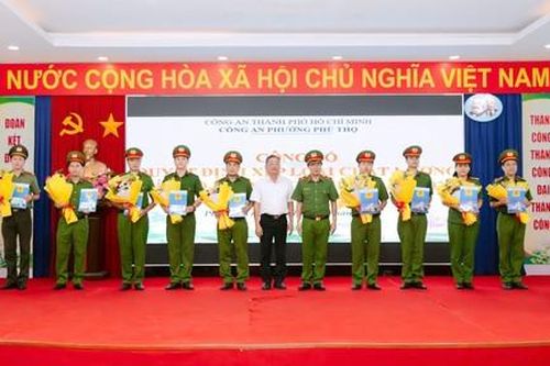 Công an phường Phú Thọ nỗ lực hoàn thành xuất sắc các nhiệm vụ được giao